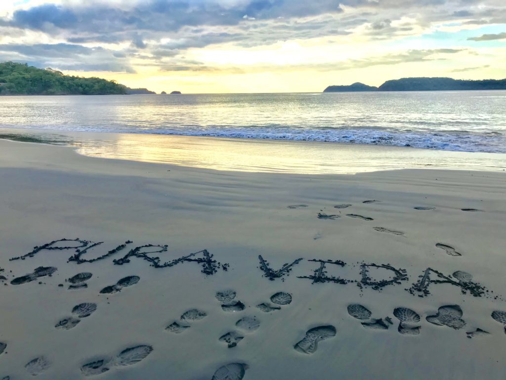 Pura Vida Sand Costa Rica