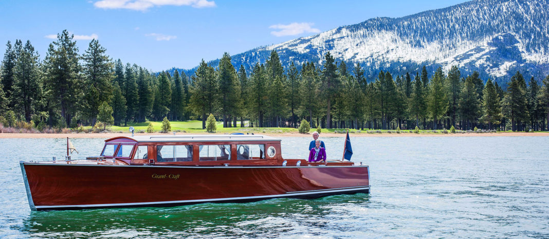 Tahoe Beach Club Lake Boat