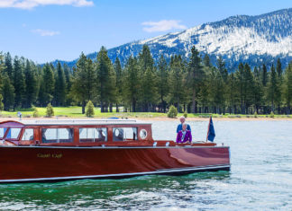 Tahoe Beach Club Lake Boat